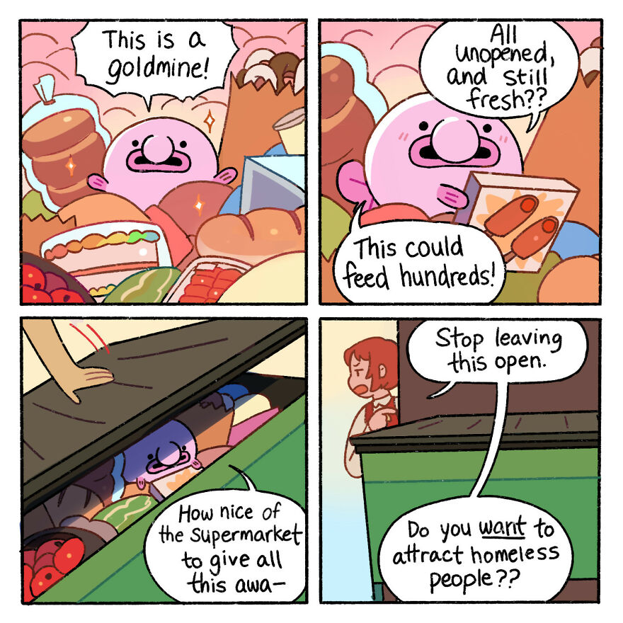 Meet The “Blobby And Friends” Comics Highlighting Social Injustice In The Modern World (40 New Pics)