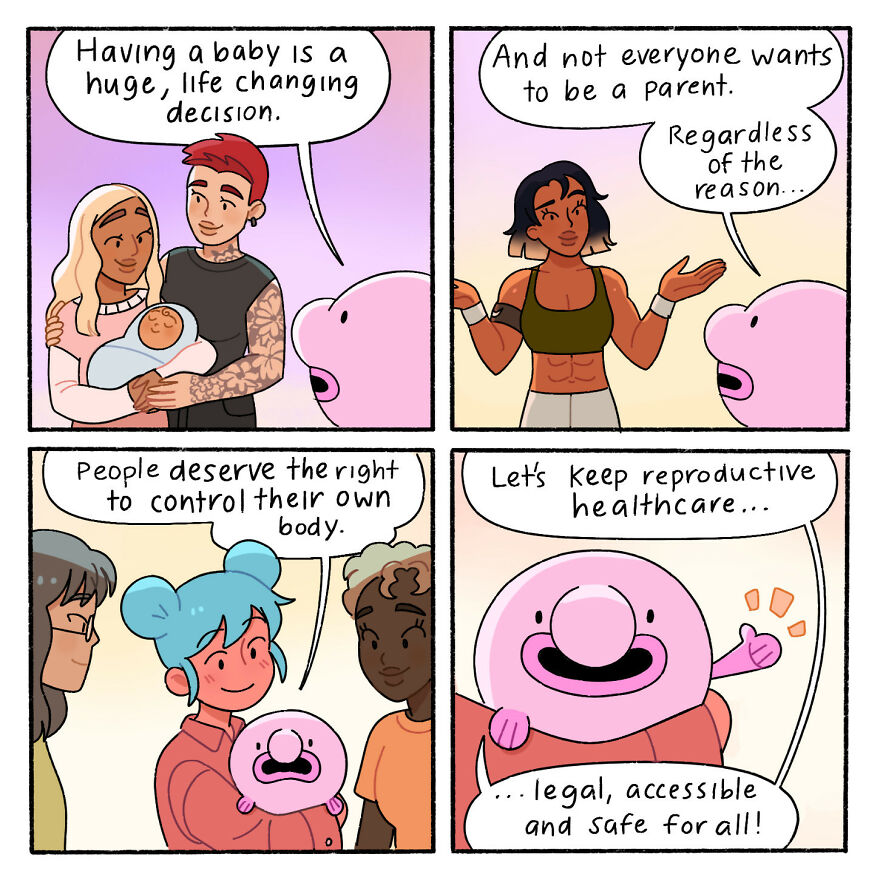 Meet The “Blobby And Friends” Comics Highlighting Social Injustice In The Modern World (40 New Pics)