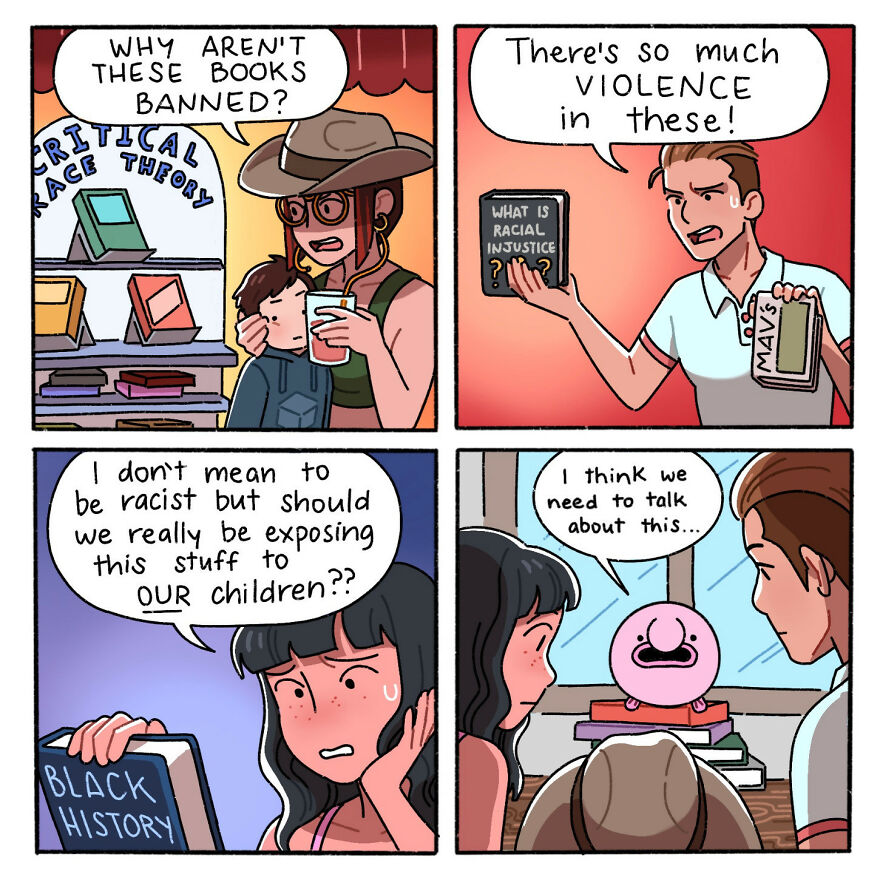 Meet The “Blobby And Friends” Comics Highlighting Social Injustice In The Modern World (40 New Pics)