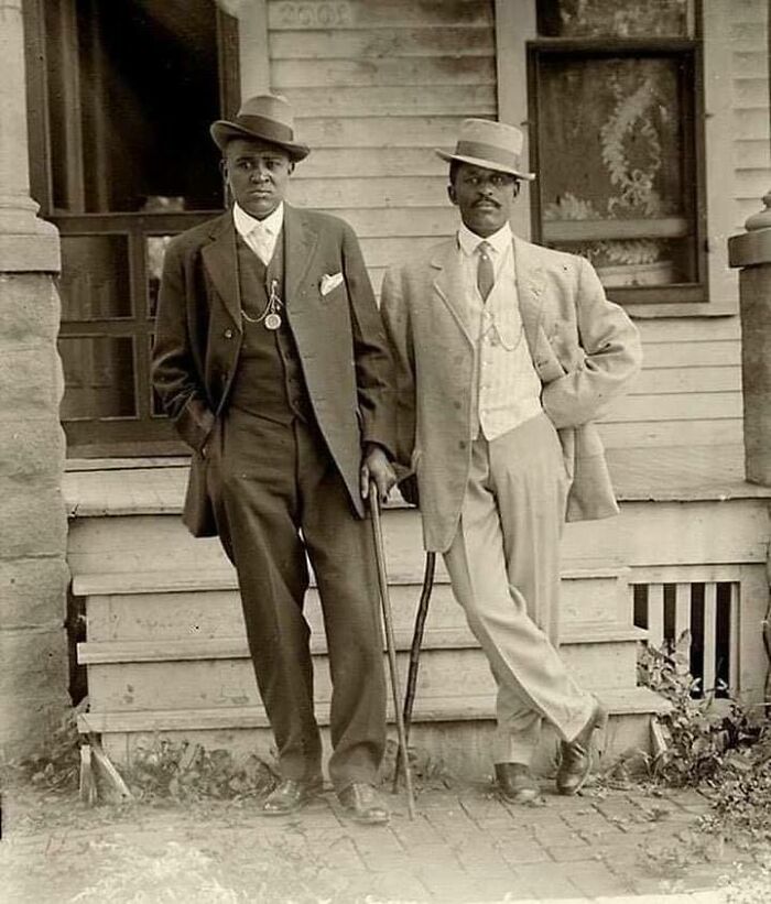 Two Gentleman From The Early 1900s