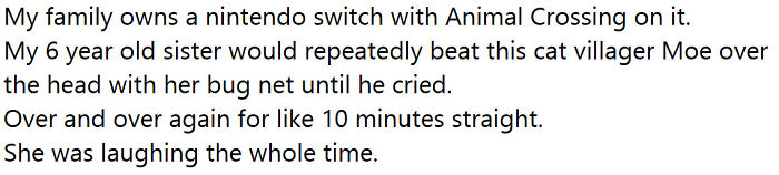 My Sister Is Downright Psychopathic