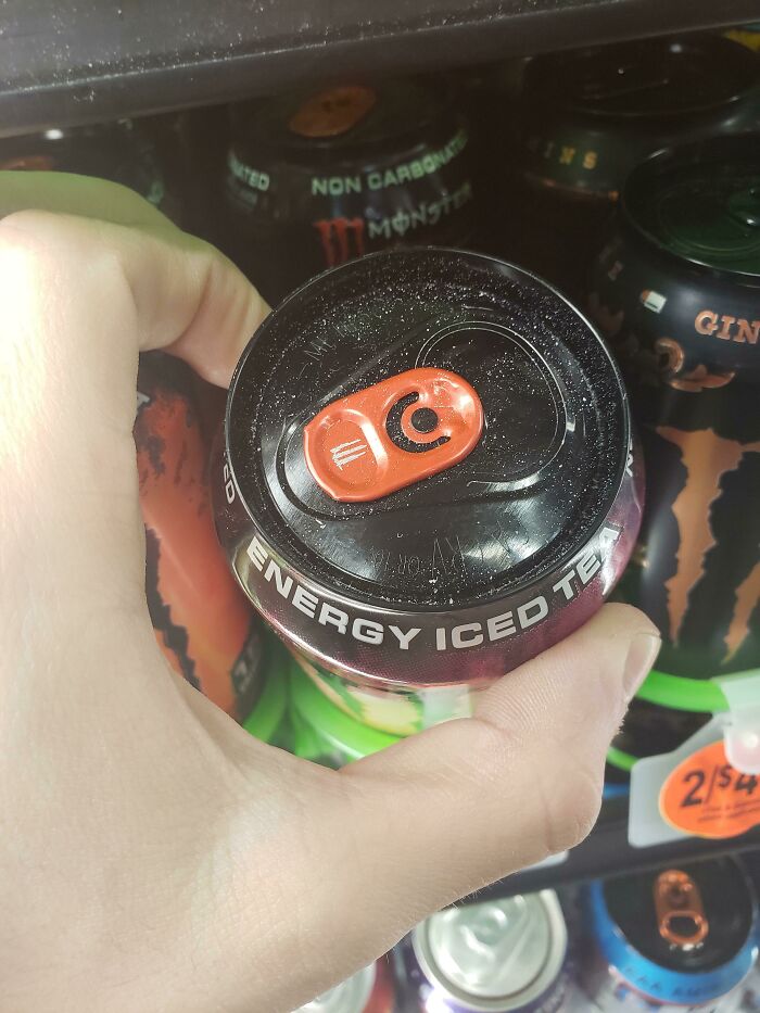 My Coworker Stocks The Coolers At My Work, And His Dandruff Is On Every Single Can