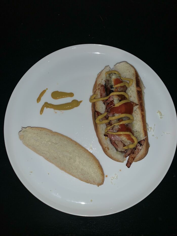 My Boyfriend Made Dinner. Yes, That Is The Japanese Symbol For Love!