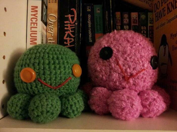 Pulpos hechos a mano por mi suegra