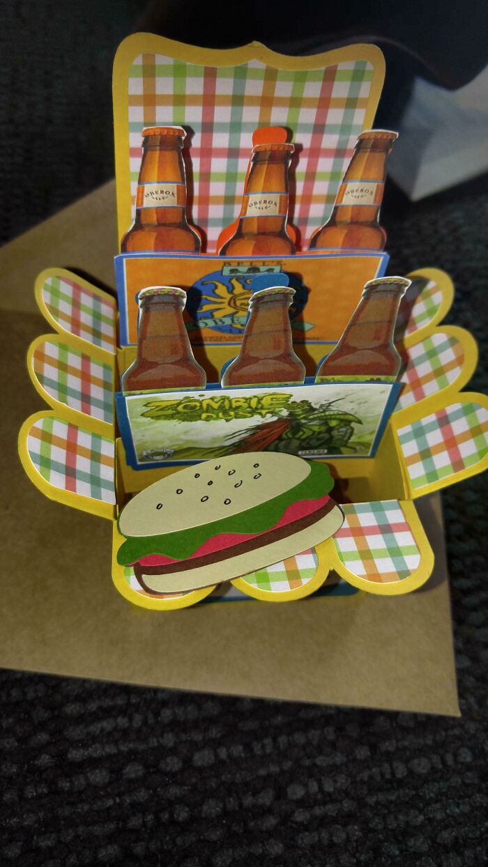 My Mother In Law Makes All Her Greeting Cards. I Think She Has Outdone Herself