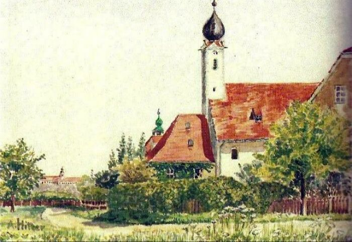 This Dude Thought His Paintings Were Good Enough To Get Him Into Art School In Vienna Lol