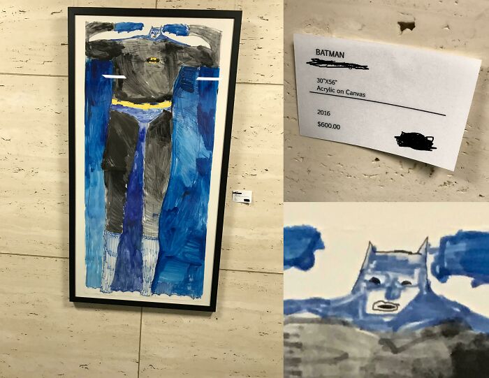 Even Batman's Tiny Head Cant Believe The Price.