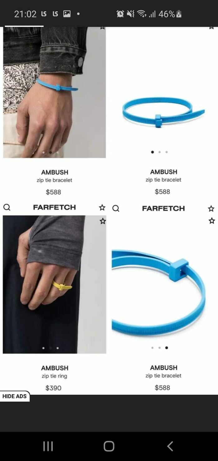 Only $588 For A Coloured Zip Tie? Great Deal