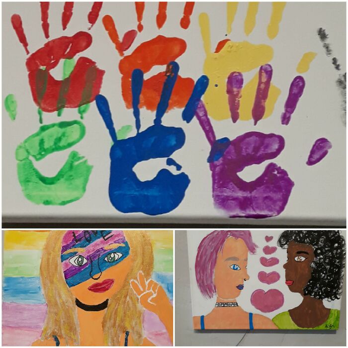 Was At A Local Art Festival. The "Artist " Wanted Somewhere Between $250 And $300 For Each Of The Paintings.