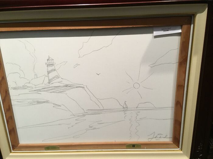 This Was Selling In A Painting Store On Sale For $10000