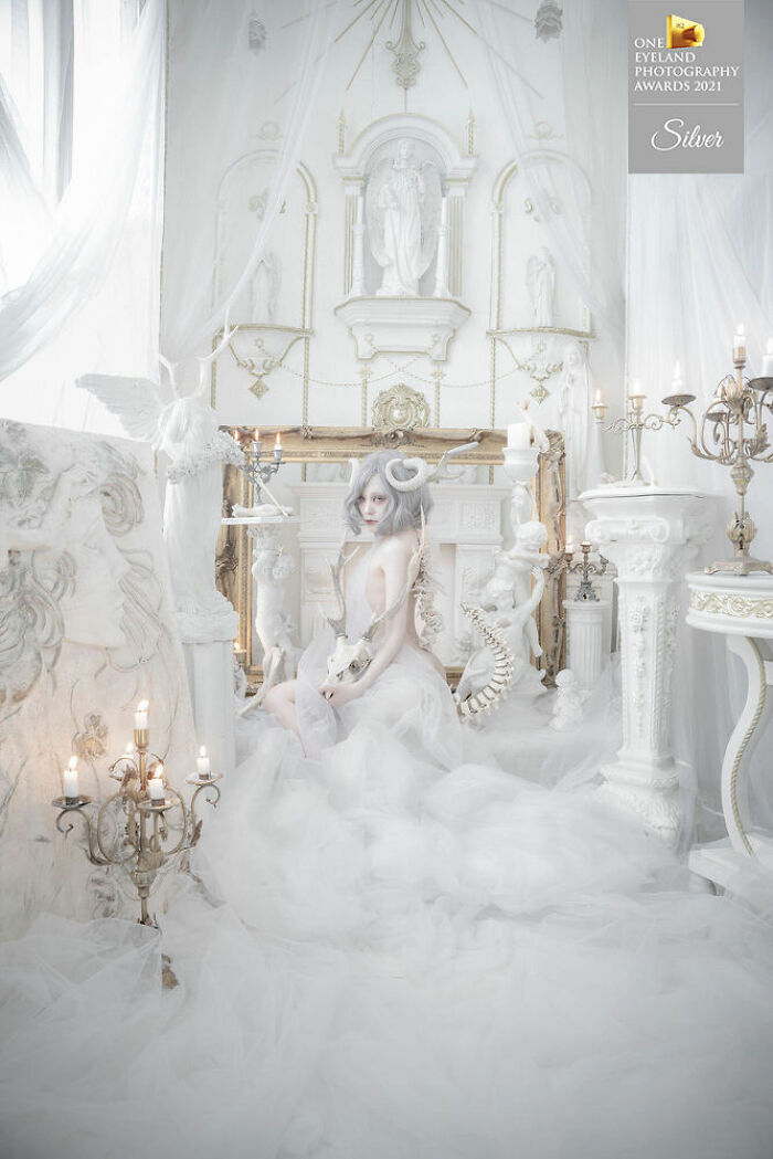 "Chimera" By Inose Yasuo. Silver In Fine Art, Portrait