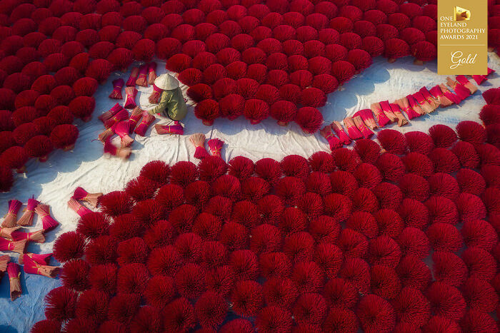 "Vietnam From Above" By Khanh Phan. Gold In Editorial, Travel