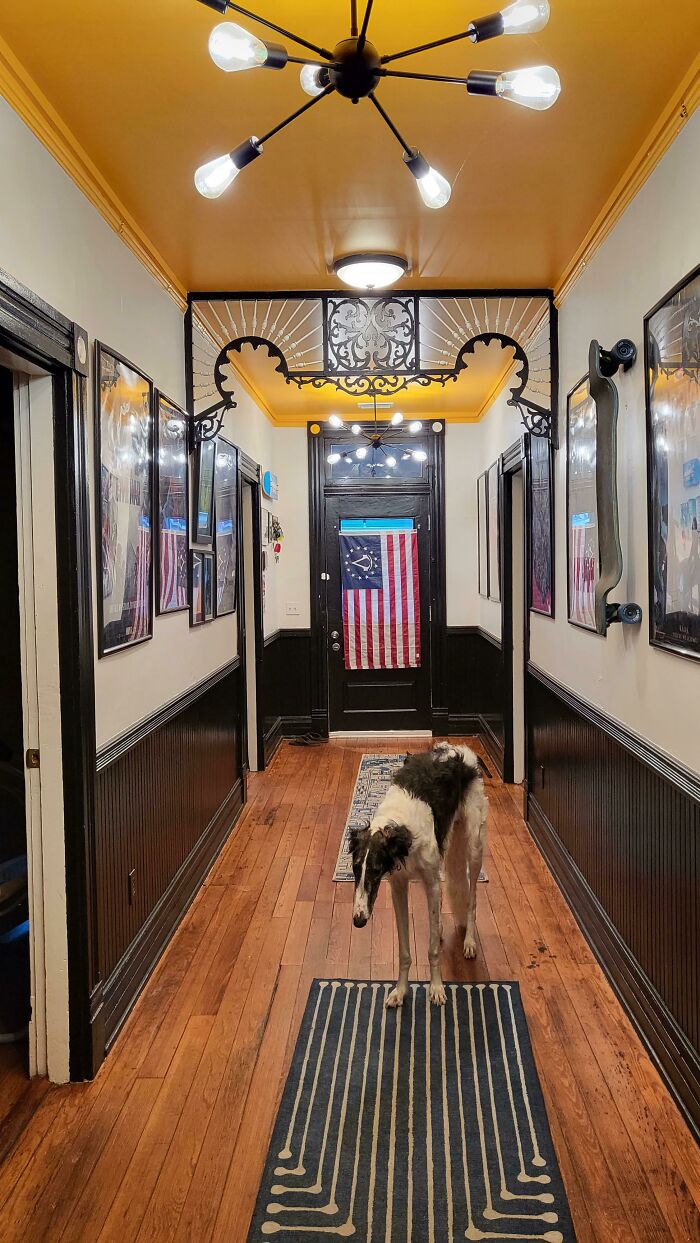 Speaking Of Fretwork, The Arch In My (Slightly Funky) 1880 Folk Victorian