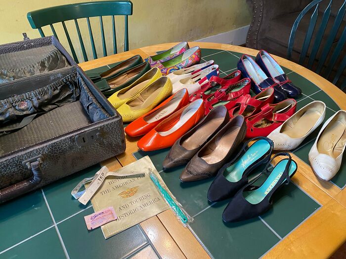 Found A Suitcase In A Wall, This Is The Contents