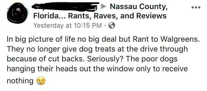 Because Walgreens Is In Charge Of Feeding Your Dogs?