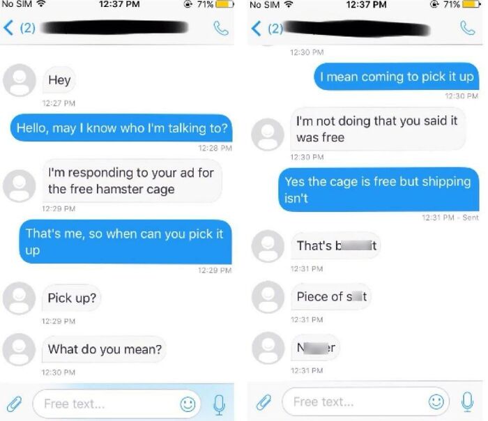 A Hamster Cage, That's Free....just Wow