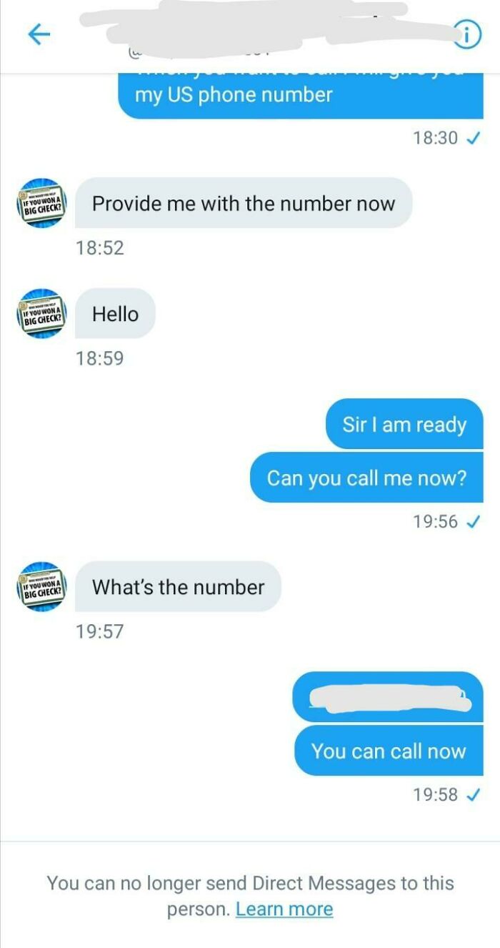 I Gave This Scammer The Phone Number Of The Nypd