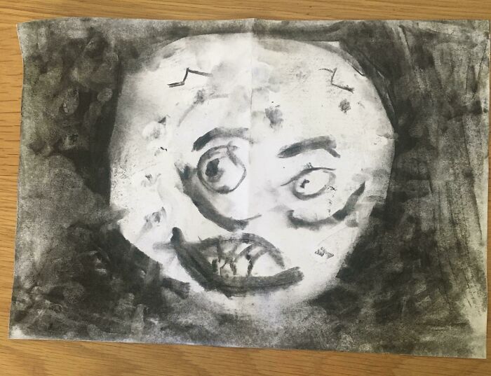 My 6-Year-Old Son's "Art Project"