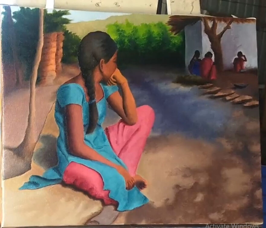 The Process Of My Realistic Oil Painting &ndash; Explained In Steps