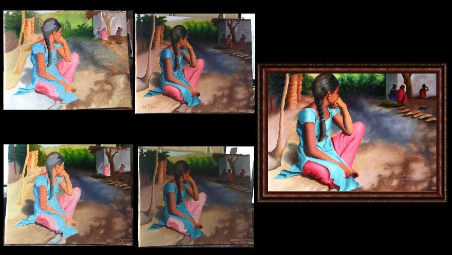 The Process Of My Realistic Oil Painting &ndash; Explained In Steps