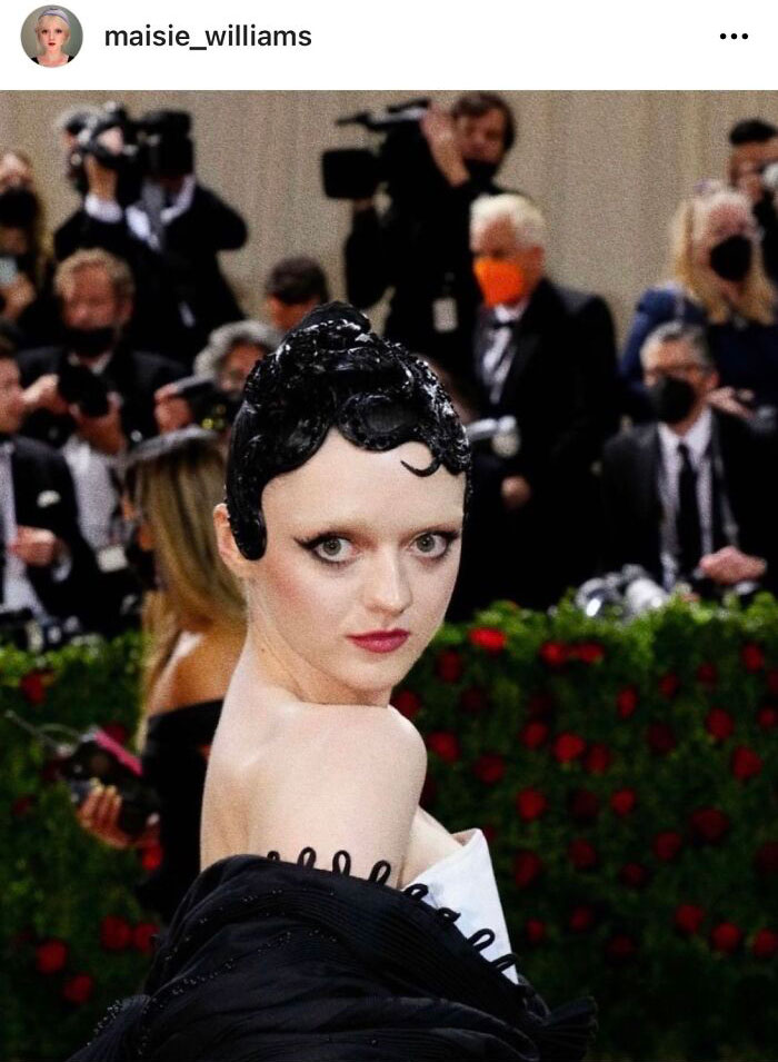 Maisie Williams en la Gala del Met 2022