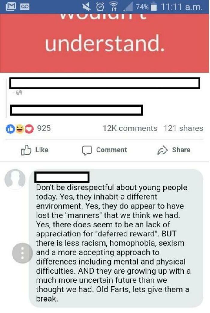 Saw That My GF's Dad Had Commented On A "Things That Kids Today Don't Understand" Post On Facebook And I Feared The Worst...