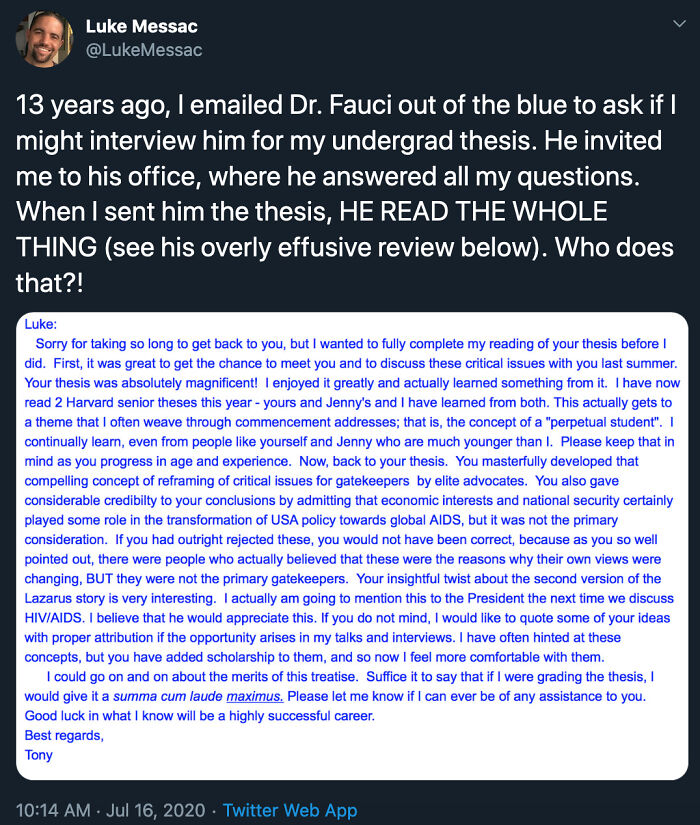 Dr. Fauci Is Salt Of The Earth. Exhibit #103207