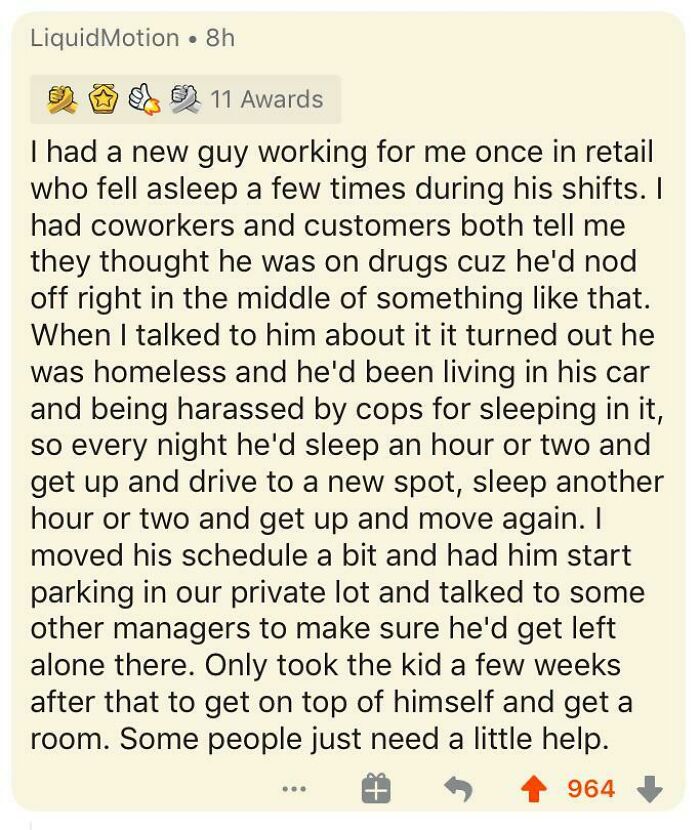 This Guy Being A True Boss