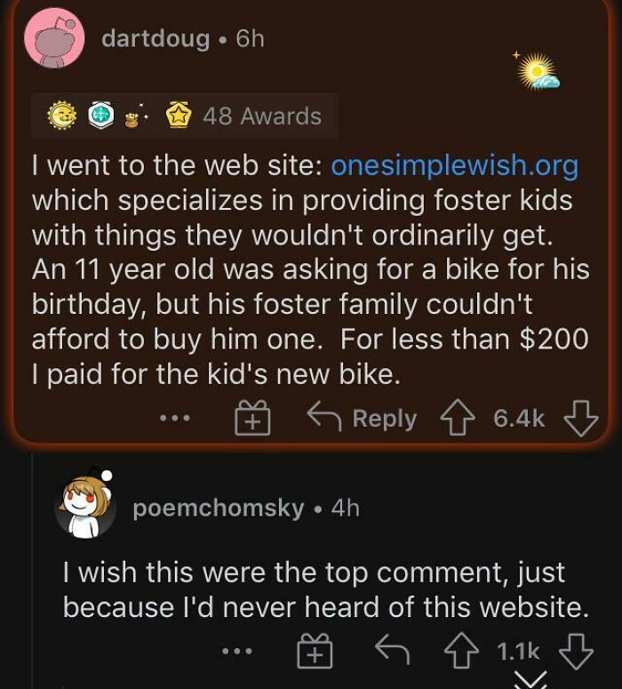 After Sharing This Today, Redditors Flooded One Simple Wish And Crashed Their Website With Bear Hugs, Over $25k Worth Of Wishes Fulfilled! You Redditors Rock!