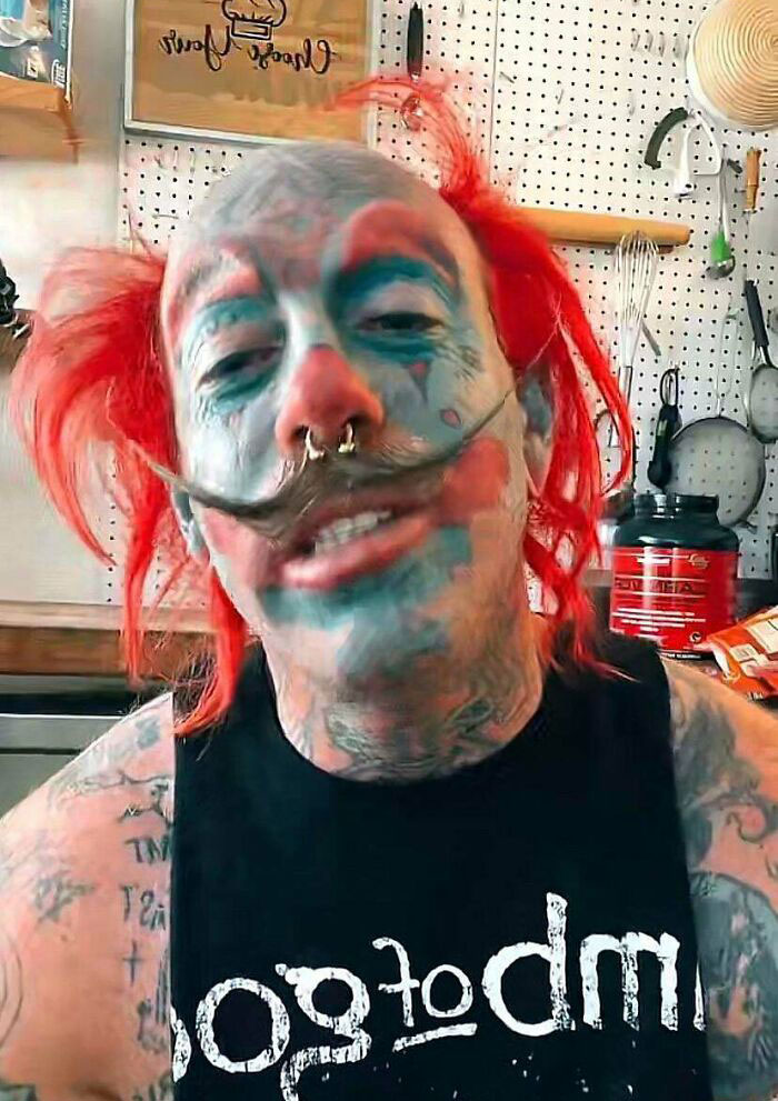 These Are Actual Facial Tattoos With Brow Implants