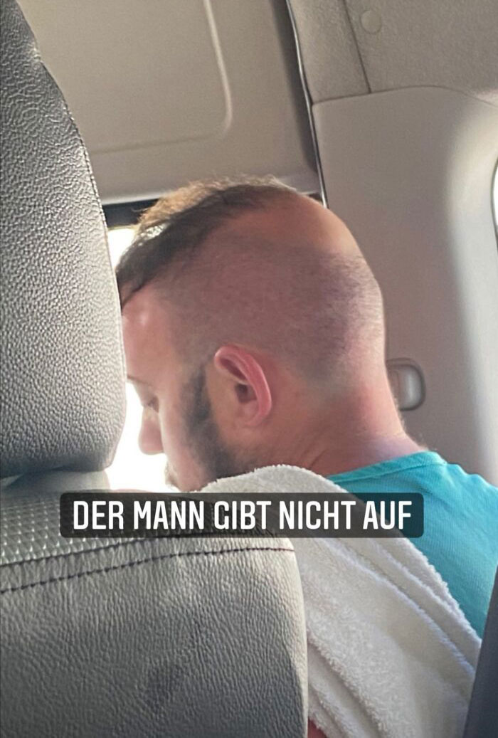 This Man Does Not Give Up