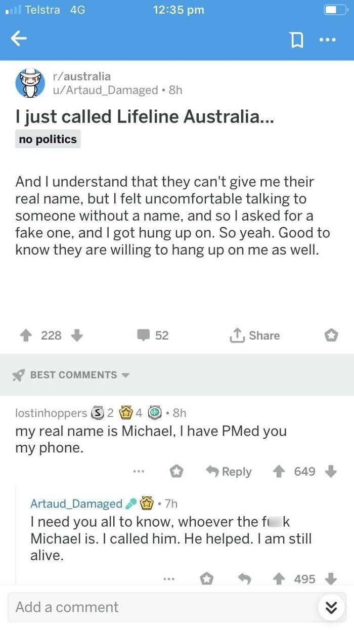 Where An Organisation Can’t Help You, A Bro Will :)