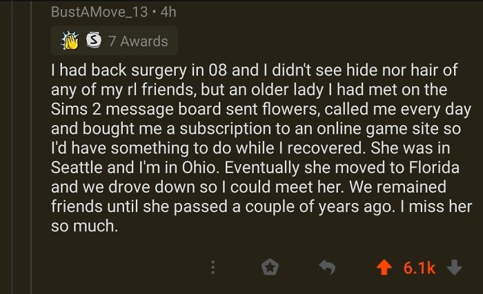 Online Friends Are Sometimes Better Than Real Friends!