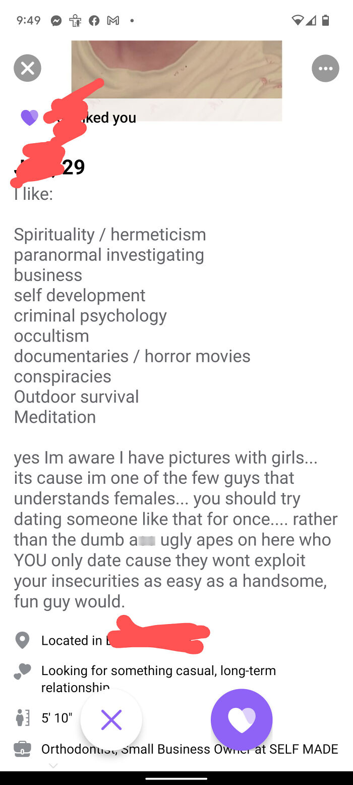 Do You Think He Ever Wonders Why No One Matches Him?