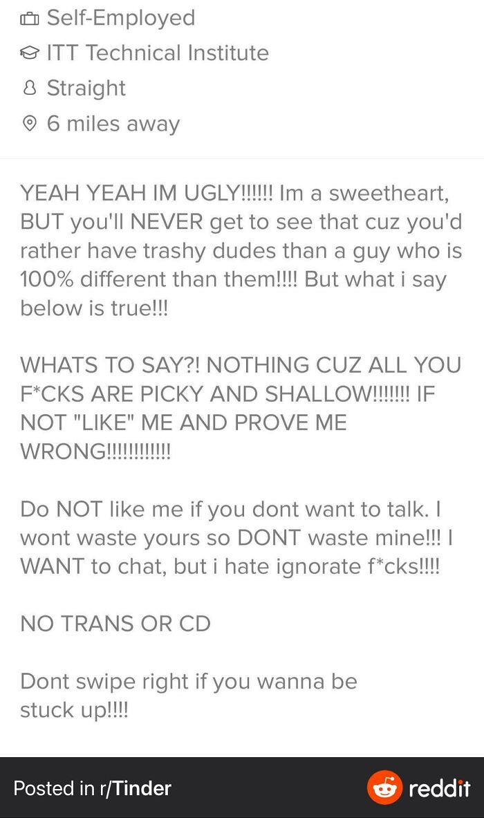 Found On R/Tinder
