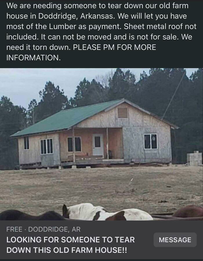 "Most Lumber As Payment"