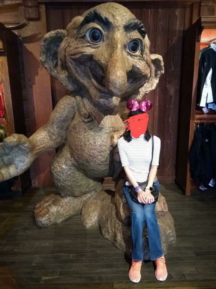 Showed Our 2-Year-Old An Older Picture Of Mom At Disney World. He Correctly Identified Mommy And Then Pointed To And Said, Daddy. I'm Hurt