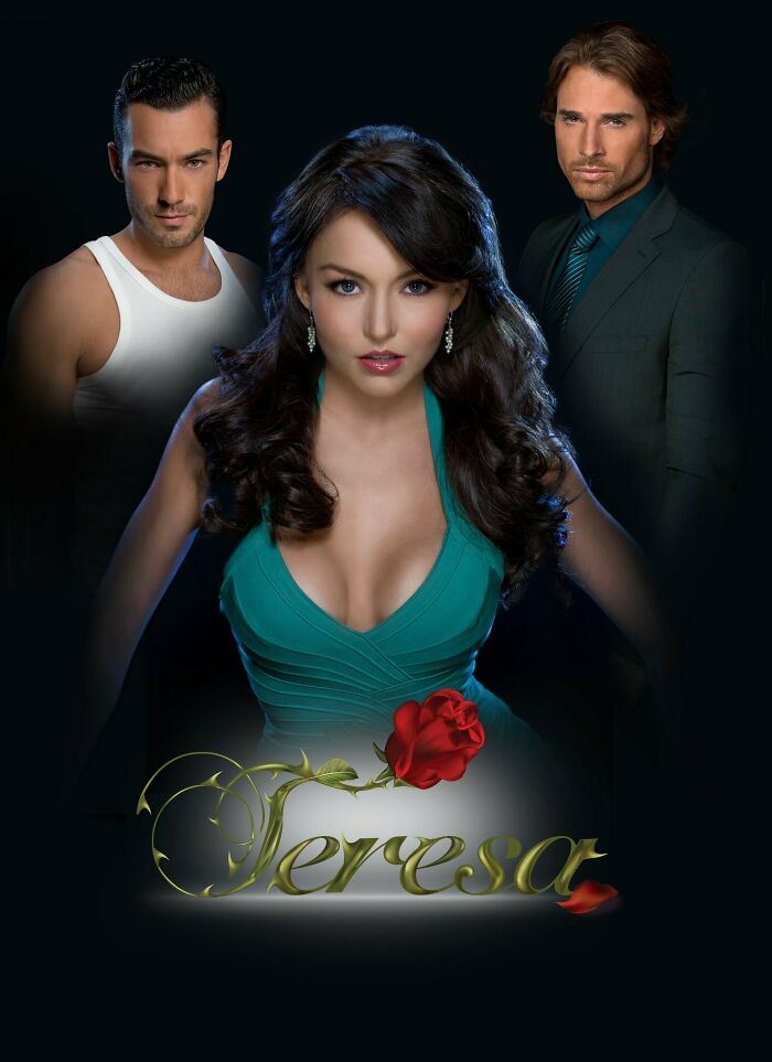 Poster for "Teresa" featuring Teresa, Arturo, Mariano 