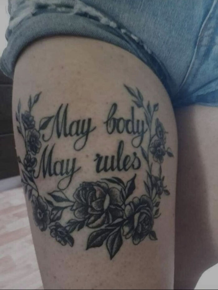 May Body, May Rules