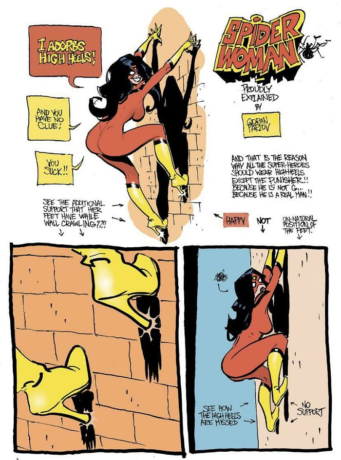 “I Adorbs High Heels” - Goran Parlov