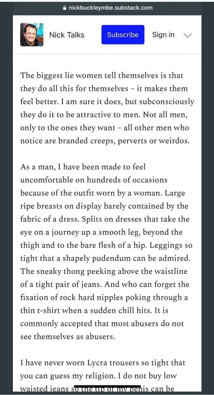 How Do I Know When My Breasts Are Ripe? [nick Buckley, A UK Charity Worker]