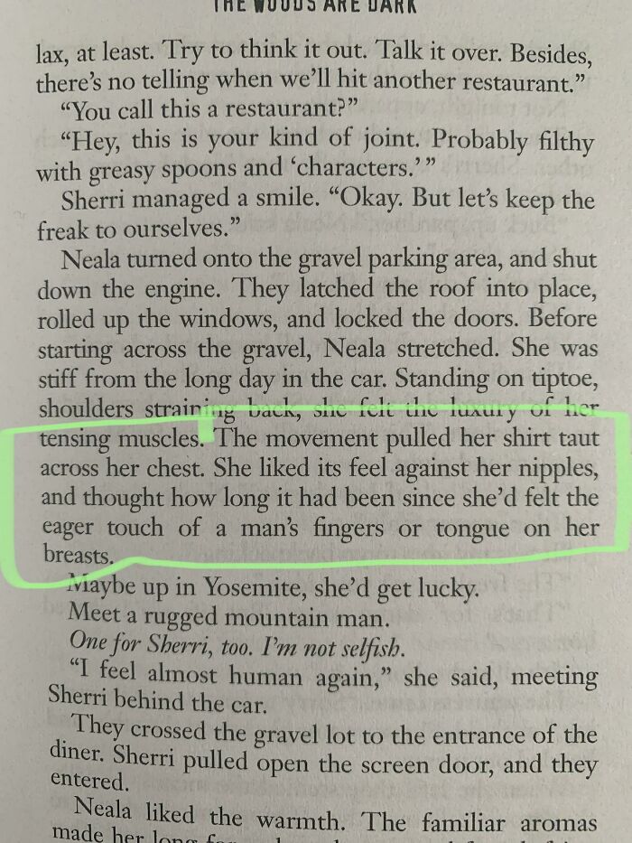 “The Woods Are Dark” By Richard Laymon. Ah Yes… The Slight Brushing Of Cotton…