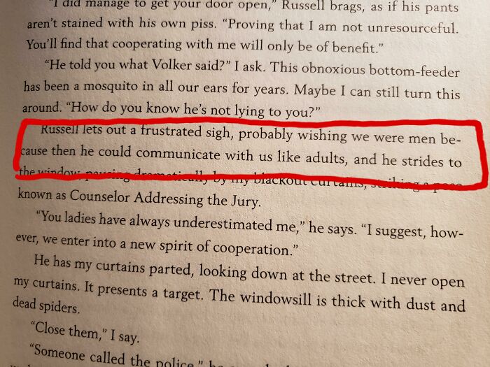 Thought Adult Woman Has While Having A Conversation With Another Adult Woman. The Final Girl Support Group - Grady Hendrix