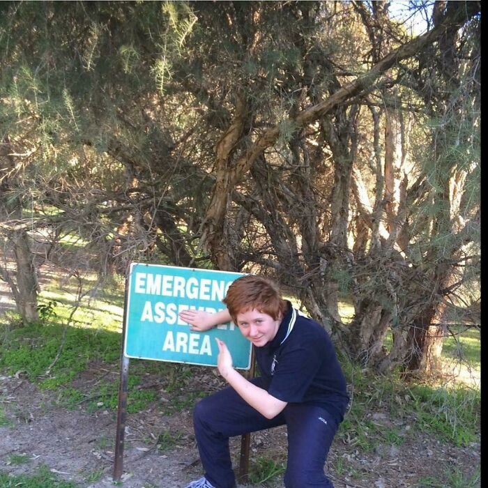 13 Year Old Me In The Emergency A** Area