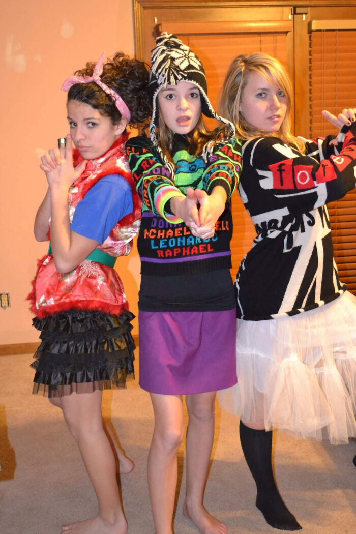 We Would Dress Up And Go To Walmart To Play Hide And Seek