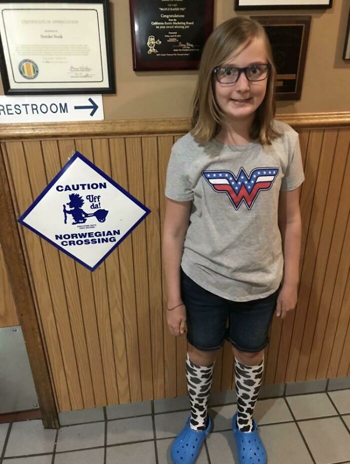 Think I Was Around 9 In This Photo. Definitely Not My Best Moment