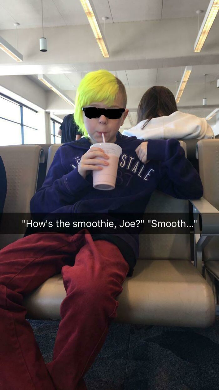 My Haircut 6 Years Ago In 8th Grade When I Decided Half Shaved And Highlighter Yellow Was The Coolest Thing Ever