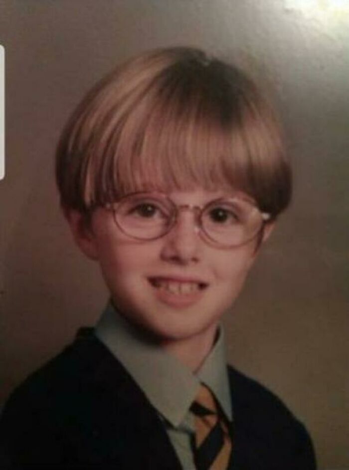 I Told My Mum I Wanted To Look Like A Boy. Assignment Achieved With What Seems To Have Been Some Form Of Bowl Lol