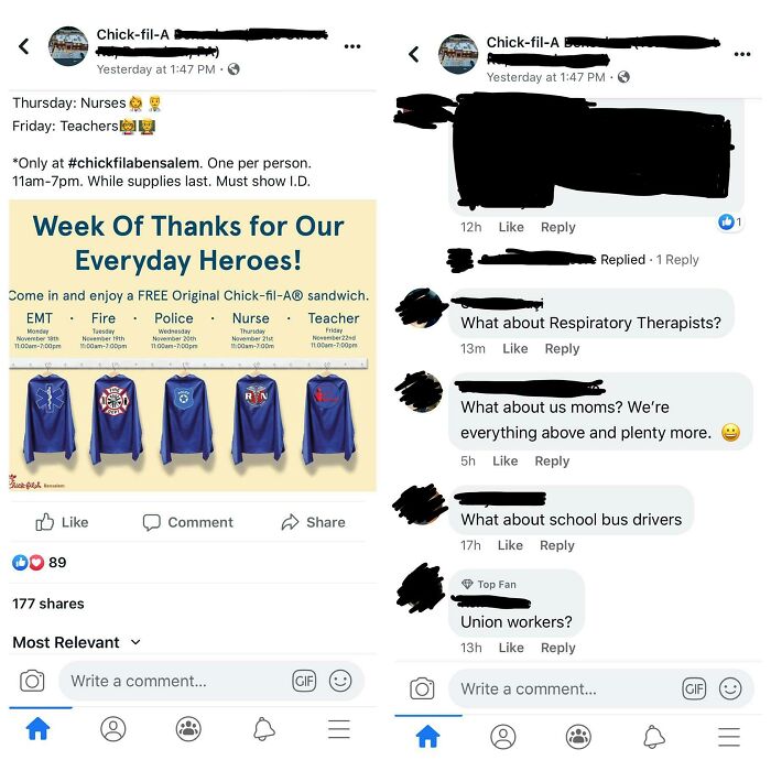 My Local Chick Fil A Is Giving Out Free Sandwiches For A Week...