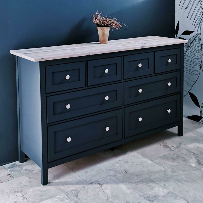 Our Hemnes Dresser Was Falling Apart, So I Gave It A Slight Makeover